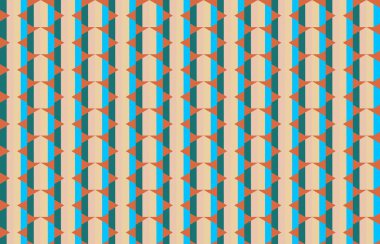 Altıgen desenli modern renkli arkaplan