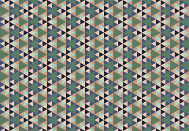 Altıgen desenli modern renkli arkaplan