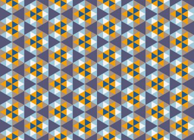 Tekrarlanan şekillerle soyut yaratıcı arkaplan