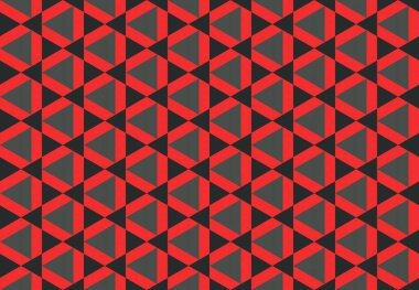 Altıgen desenli modern renkli arkaplan