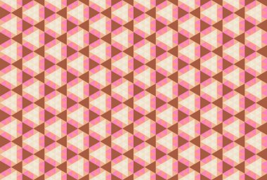 Tekrarlanan şekillerle soyut yaratıcı arkaplan