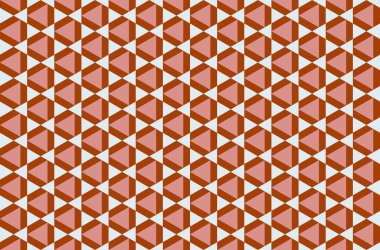 Tekrarlanan şekillerle soyut yaratıcı arkaplan