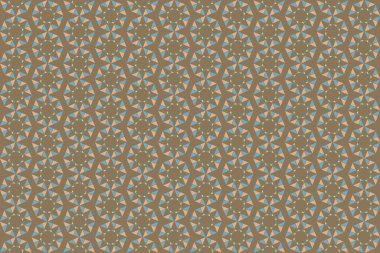 Tekrarlanan şekillerle soyut yaratıcı arkaplan