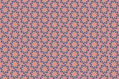 Tekrarlanan şekillerle soyut yaratıcı arkaplan