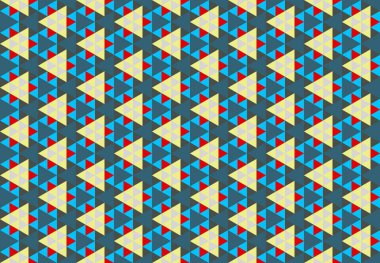 Geometrik elementlerle kusursuz soyut arkaplan