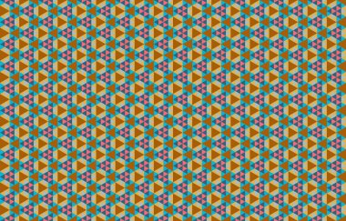 Altıgen desenli modern renkli arkaplan