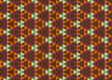 Altıgen desenli modern renkli arkaplan