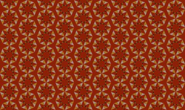 Tekrarlanan şekillerle soyut yaratıcı arkaplan