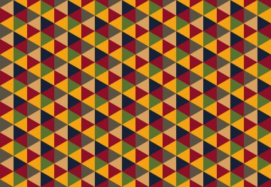 Tekrarlanan şekillerle soyut yaratıcı arkaplan