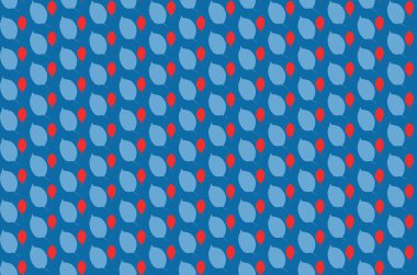 Tekrarlanan şekillerle soyut yaratıcı arkaplan