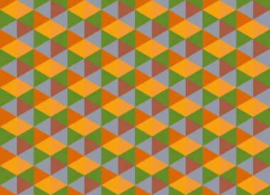 Altıgen desenli modern renkli arkaplan