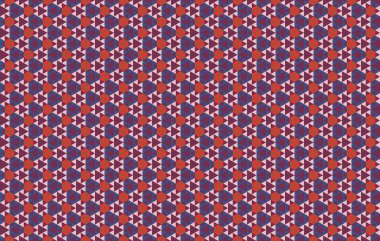 Altıgen desenli modern renkli arkaplan