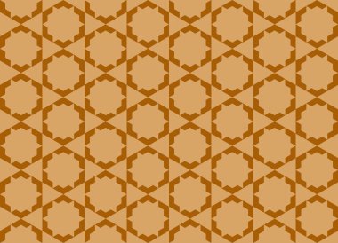 Altıgen desenli modern renkli arkaplan