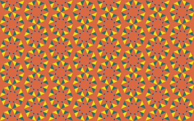 Geometrik elementlerle kusursuz soyut arkaplan