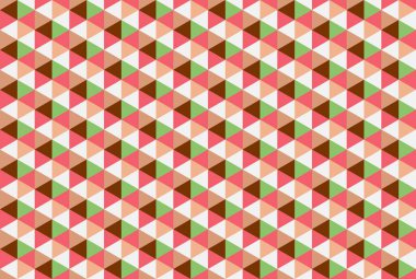 Altıgen desenli modern renkli arkaplan