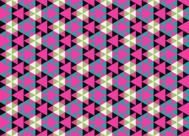 Tekrarlanan şekillerle soyut yaratıcı arkaplan