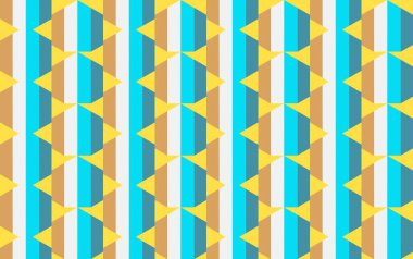 Altıgen desenli modern renkli arkaplan