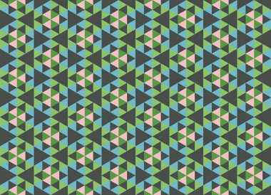 Altıgen desenli modern renkli arkaplan