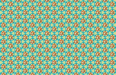 Altıgen desenli modern renkli arkaplan