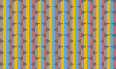 Altıgen desenli modern renkli arkaplan