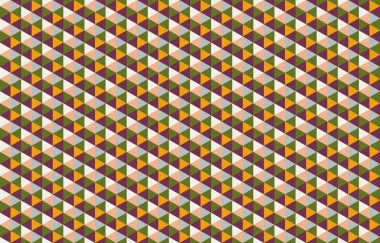 Altıgen desenli modern renkli arkaplan