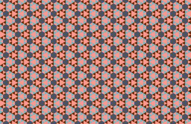 Geometrik elementlerle kusursuz soyut arkaplan