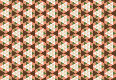 Altıgen desenli modern renkli arkaplan