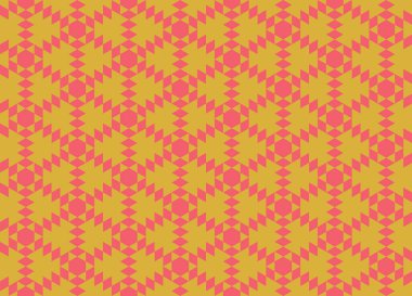 Tekrarlanan şekillerle soyut yaratıcı arkaplan