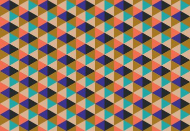 Tekrarlanan şekillerle soyut yaratıcı arkaplan