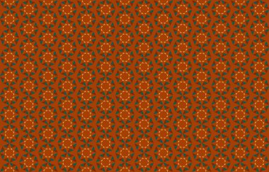 Altıgen desenli modern renkli arkaplan