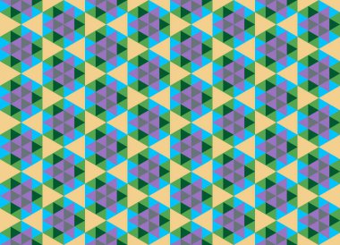 Tekrarlanan şekillerle soyut yaratıcı arkaplan