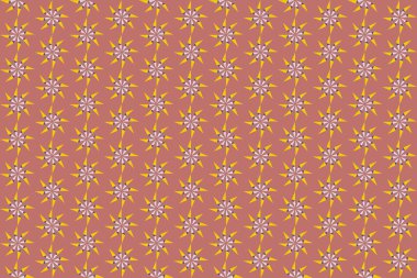 Tekrarlanan şekillerle soyut yaratıcı arkaplan