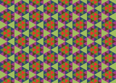 Tekrarlanan şekillerle soyut yaratıcı arkaplan