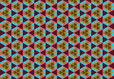 Tekrarlanan şekillerle soyut yaratıcı arkaplan