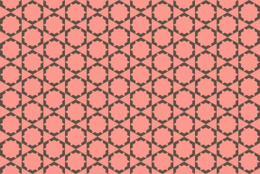 Tekrarlanan şekillerle soyut yaratıcı arkaplan