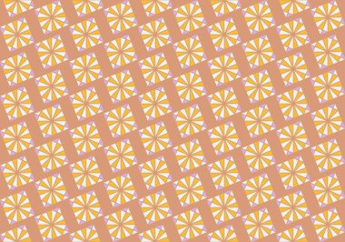 Altıgen desenli modern renkli arkaplan