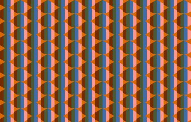 Altıgen desenli modern renkli arkaplan