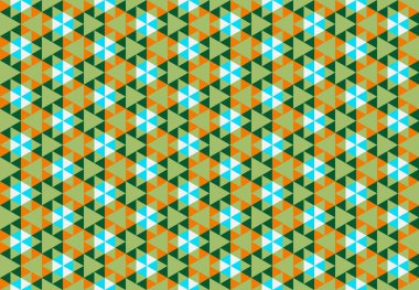 Altıgen desenli modern renkli arkaplan