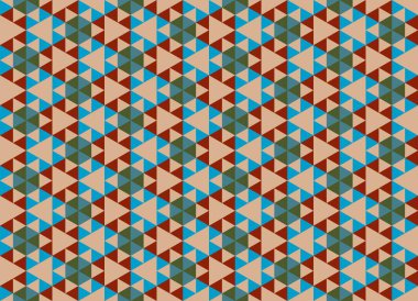 Altıgen desenli modern renkli arkaplan