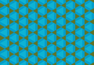 Altıgen desenli modern renkli arkaplan