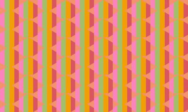 Tekrarlanan şekillerle soyut yaratıcı arkaplan