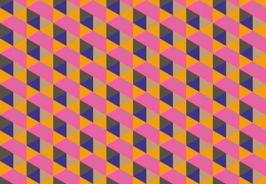 Altıgen desenli modern renkli arkaplan