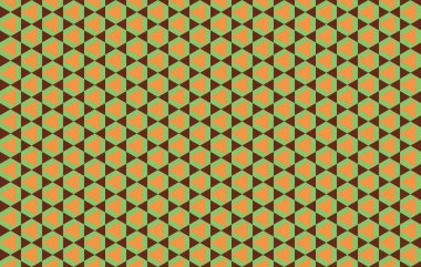 Altıgen desenli modern renkli arkaplan