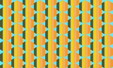 Altıgen desenli modern renkli arkaplan