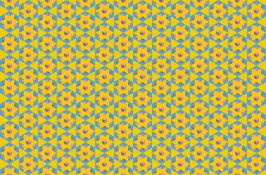 Geometrik elementlerle kusursuz soyut arkaplan