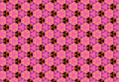 Tekrarlanan şekillerle soyut yaratıcı arkaplan