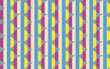 Altıgen desenli modern renkli arkaplan