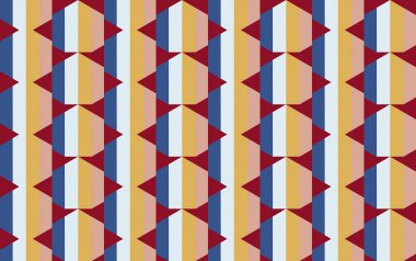 Altıgen desenli modern renkli arkaplan