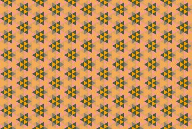 Altıgen desenli modern renkli arkaplan