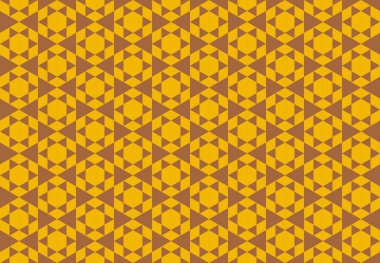 Altıgen desenli modern renkli arkaplan